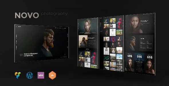 Novo Photography WordPress Theme