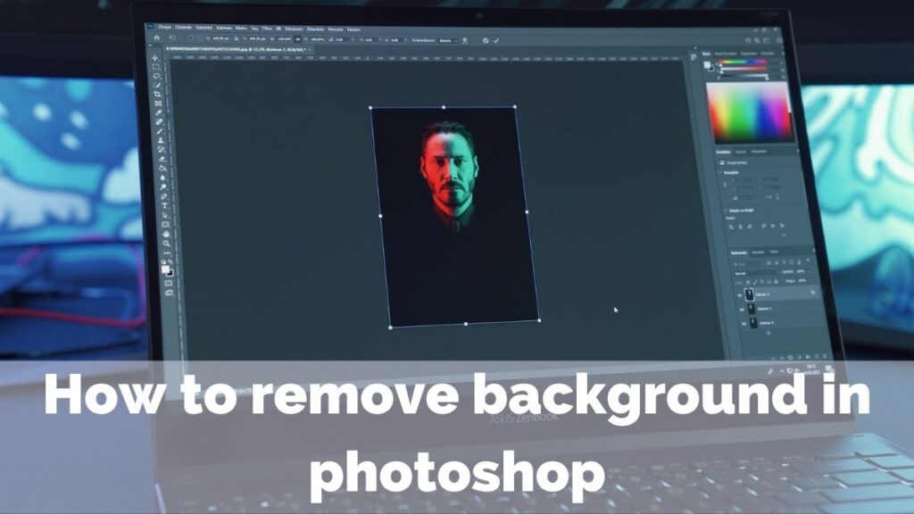 remove background in photoshop