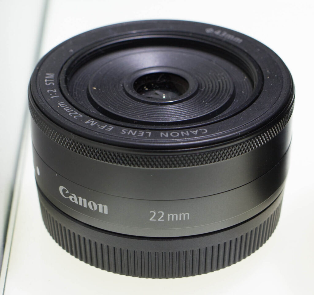 Canon EF-M 22mm f2 Lens