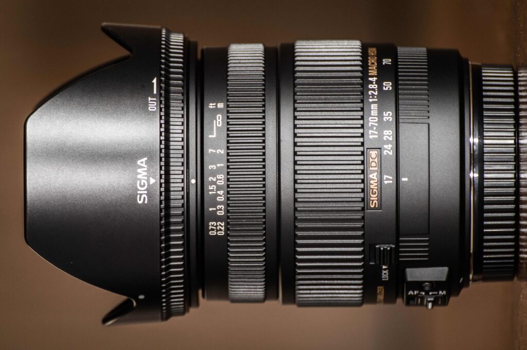 Sigma 17-70mm f2.8-4 DC Macro Lens