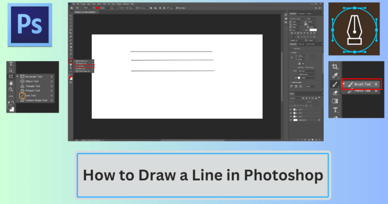 How to Draw a Line in Photoshop