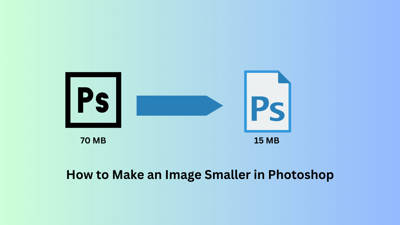 Image Smaller in Photoshop