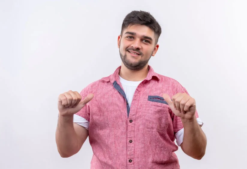 men’s headshot examples