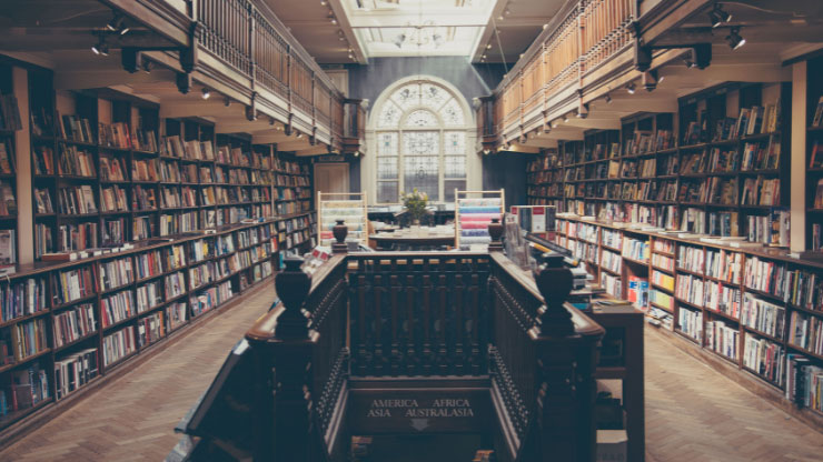 Old Libraries or Bookstores