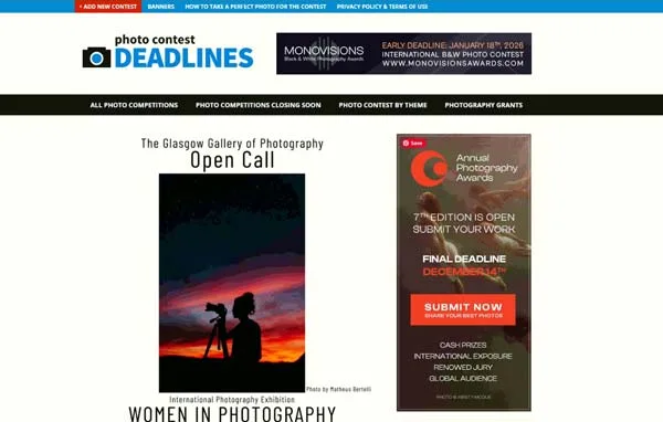 Women in Photography 2026 International Photography Exhibition