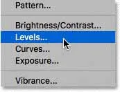 choose levels