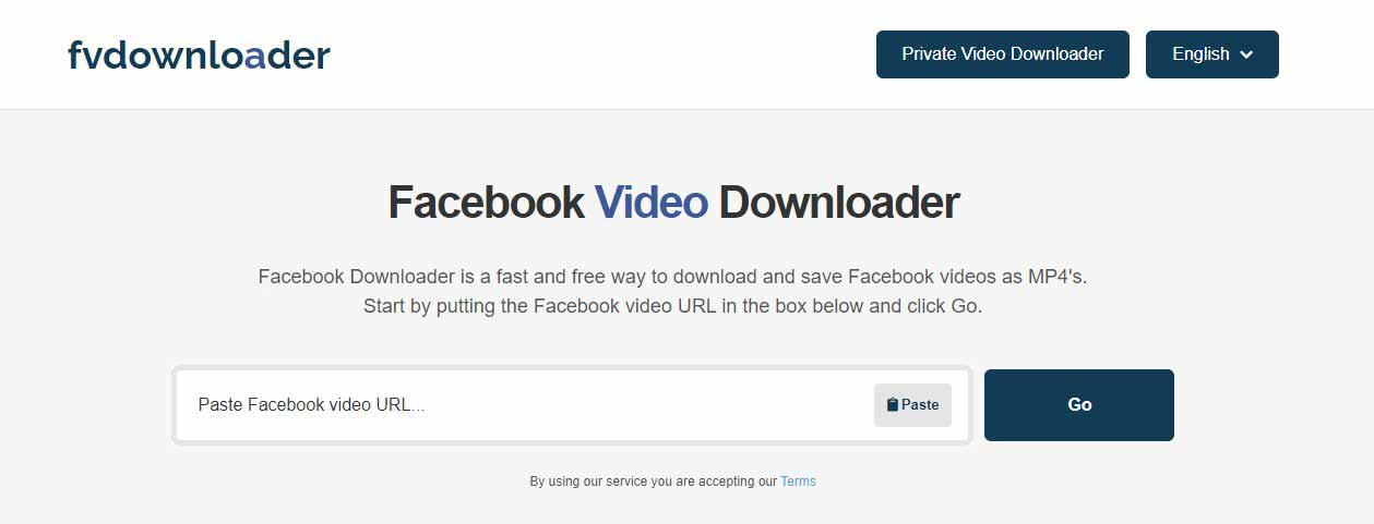 Facebook Video Downloader