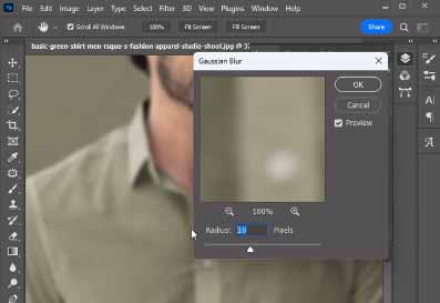 How to Gaussian Blur apply?