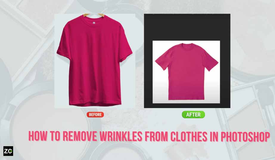 Remove Wrinkles from clothes in Photoshop