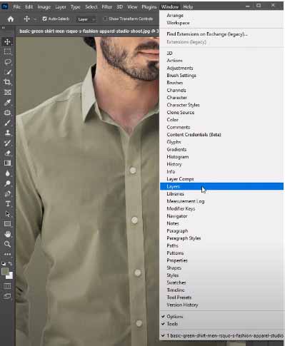 wrinkled image layers