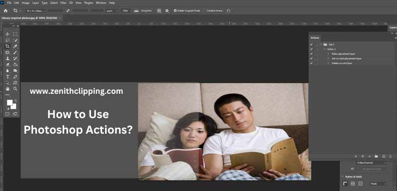 How to Use Photoshop Actions