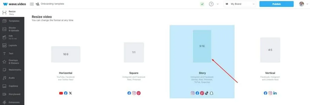 Adjust the TikTok Aspect Ratio