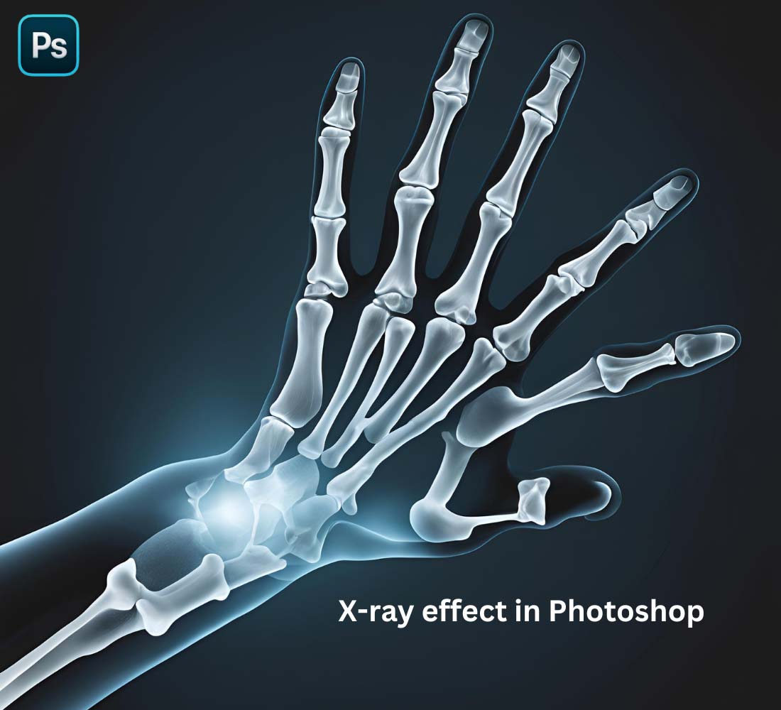 X-ray effect in Photoshop