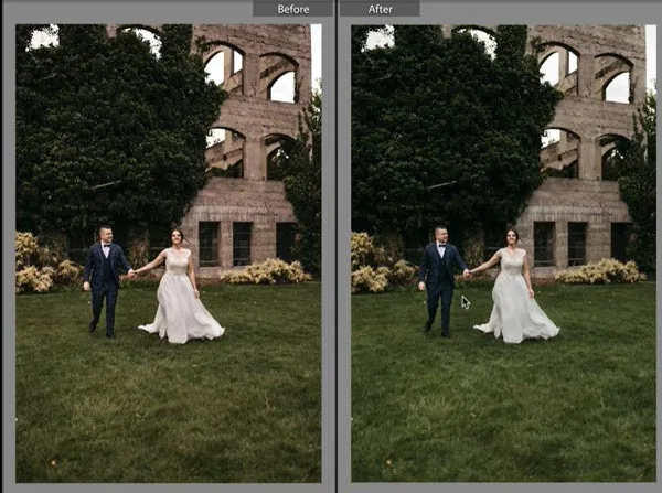 Before & After Comparing Your Edits