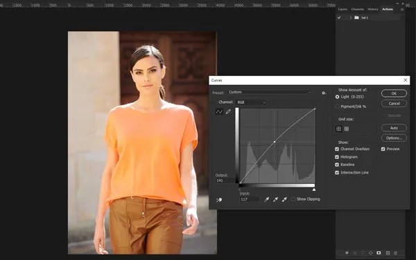 Using Curves and Levels for Precise Color Control