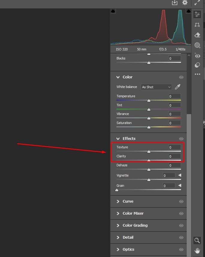 Enhance Details with Clarity and Texture