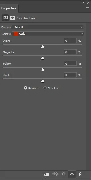 Experiment with adjustments