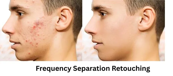 Frequency Separation Retouching