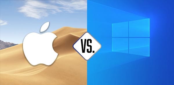 Mac vs Windows photo