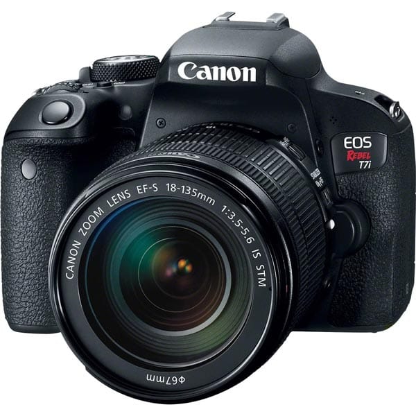 Canon EOS Rebel T7i Camera