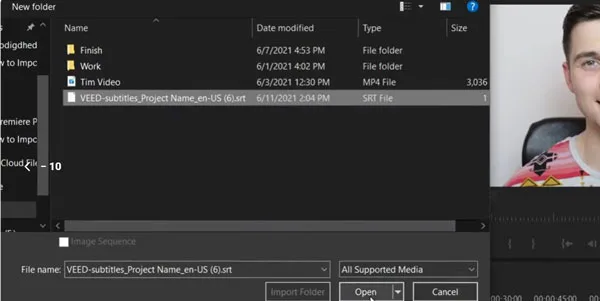 How to Add SRT Subtitle Files and Other Formats in Premiere Pro