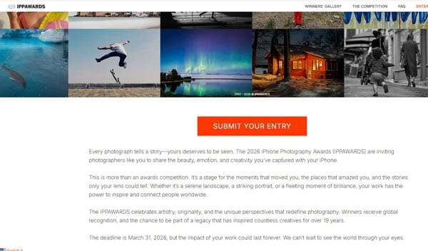 iPhone Photography Awards (IPPAWARDS)